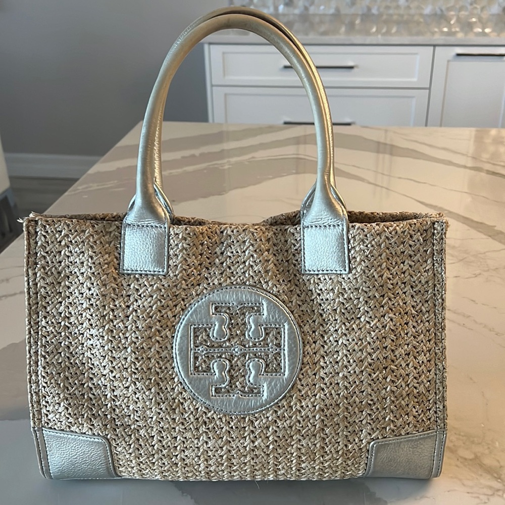 Tory Burch Ella Straw Tote bag
